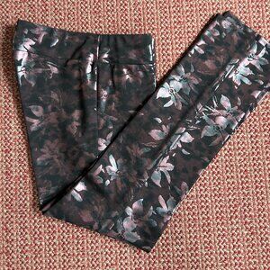 SOFT SURROUNDINGS Maroon-colored Jacquard Pants - NWOT